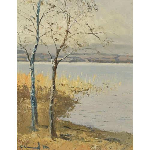 MAX CL�MENT : Herbstliches Seeufer (DOBIASCHOFSKY AUKTIONEN AG)