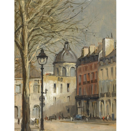 REN�E YOLANDA HAUSER : 'Paris. Quai Malaquais' (DOBIASCHOFSKY AUKTIONEN AG)