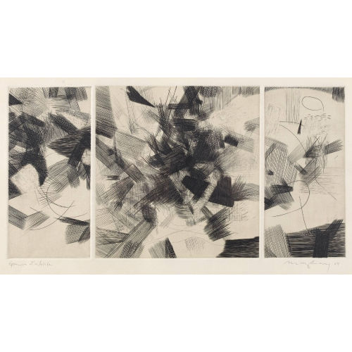EGBERT MOEHSNANG : Triptychon (DOBIASCHOFSKY AUKTIONEN AG)