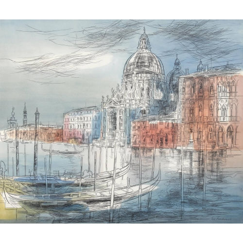EVE FROIDEVAUX : Santa Maria della Salute in Venedig (DOBIASCHOFSKY AUKTIONEN AG)