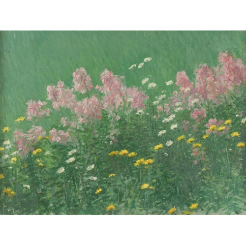 WERNER GFELLER : Wiesenpartie mit Blumen (DOBIASCHOFSKY AUKTIONEN AG)