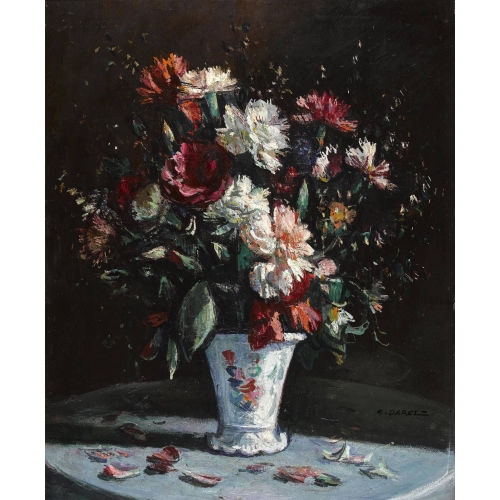 GEORGES DAREL : Bouquet de fleurs (DOBIASCHOFSKY AUKTIONEN AG)