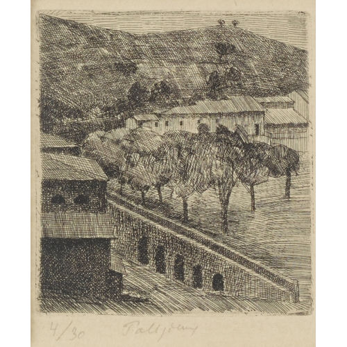 G�RARD DE PAL�ZIEUX : 'Paysage � Urbino' (DOBIASCHOFSKY AUKTIONEN AG)