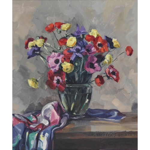 ALEXANDRE BENOIS DI STETTO : Anemonenstrauss (DOBIASCHOFSKY AUKTIONEN AG)