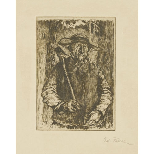 �DOUARD VALLET : 'Le b�cheron' (DOBIASCHOFSKY AUKTIONEN AG)