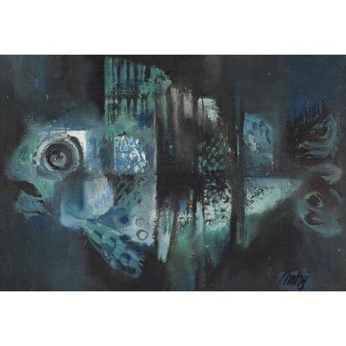 FRANK CHABRY : Le poisson bleu (DOBIASCHOFSKY AUKTIONEN AG)