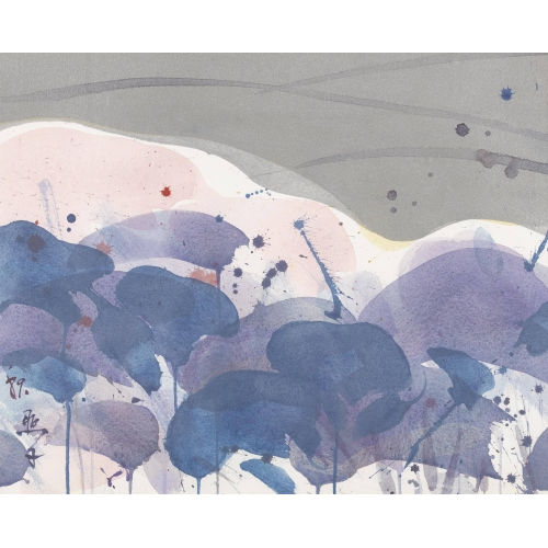 TERUKO YOKOI : 'Cherry blossoms' (DOBIASCHOFSKY AUKTIONEN AG)
