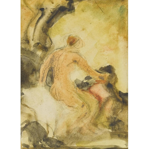 CHARLES L′EPLATTENIER : Sitzende (DOBIASCHOFSKY AUKTIONEN AG)
