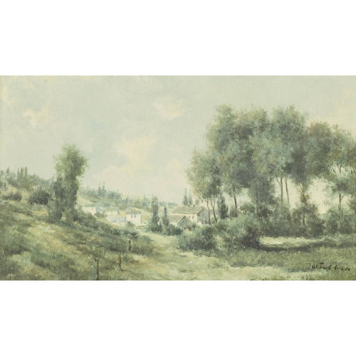 WALTER) FELBRA (EIGTL. FELLER-BRAND : 'Landschaft bei L�denon (Provence)' (DOBIASCHOFSKY AUKTIONEN AG)