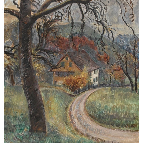 HERMANN HUBER : Herbstlandschaft (DOBIASCHOFSKY AUKTIONEN AG)
