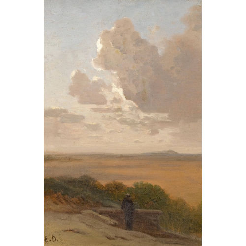 �TIENNE DUVAL : K�stenlandschaft mit sich t�rmenden Wolken (DOBIASCHOFSKY AUKTIONEN AG)