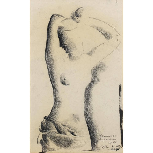 RODOLPHE TH�OPHILE BOSSHARD : Femme debout (DOBIASCHOFSKY AUKTIONEN AG)