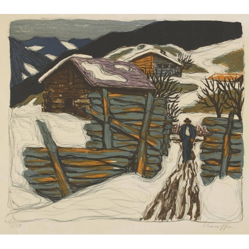 FRED STAUFFER : Winterzeit (DOBIASCHOFSKY AUKTIONEN AG)