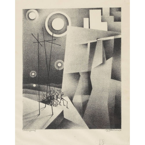 OTTO TSCHUMI : 'Untergang' (DOBIASCHOFSKY AUKTIONEN AG)