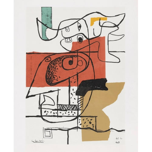 CHARLES-�DOUARD) LE CORBUSIER (EIGTL. JEANNERET : Le toreau (DOBIASCHOFSKY AUKTIONEN AG)