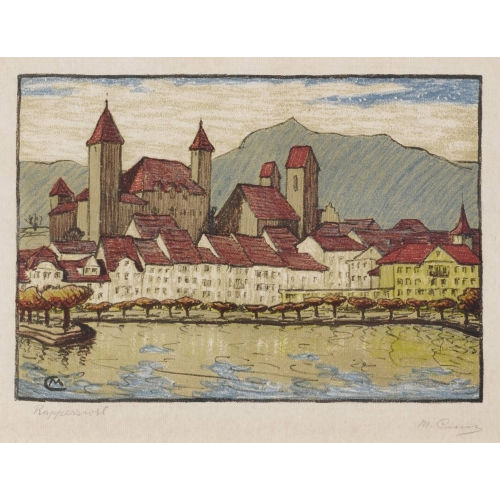 MARTHA CUNZ : 'Rapperswil' (DOBIASCHOFSKY AUKTIONEN AG)