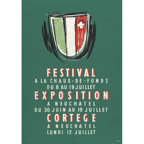 GEORGE JUNOD : 'Festival Exposition Cort�ge' (DOBIASCHOFSKY AUKTIONEN AG)