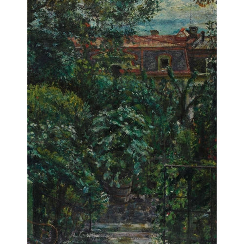 MARTIN LAUTERBURG : 'Gartenlandschaft' (DOBIASCHOFSKY AUKTIONEN AG)