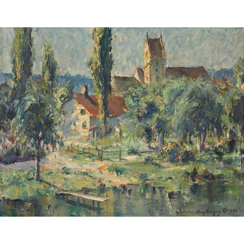 AUGUST HERZOG : 'Ermatingen' (DOBIASCHOFSKY AUKTIONEN AG)