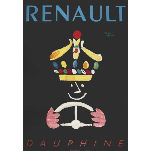 HERBERT LEUPIN : 'Renault Dauphine' (DOBIASCHOFSKY AUKTIONEN AG)