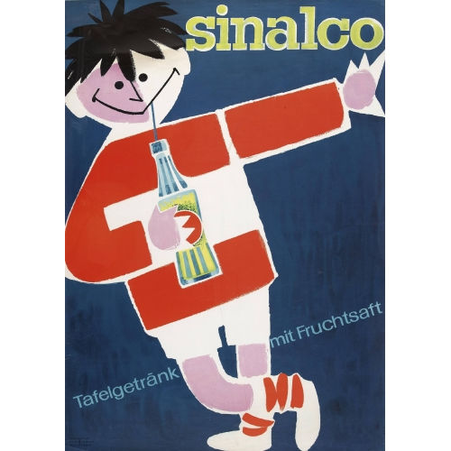 ROLAND B�RTSCH : 'Sinalco Tafelgetr�nk mit Fruchtsaft' (DOBIASCHOFSKY AUKTIONEN AG)