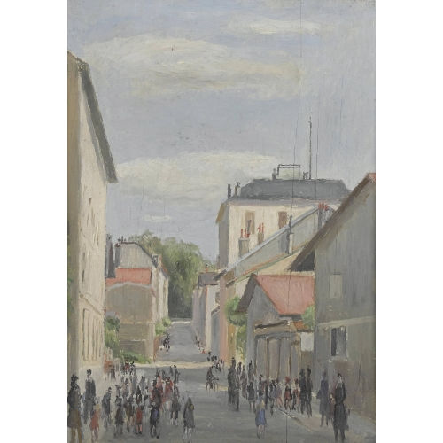 EUG�NE LOUIS MARTIN : 'La sortie de l′�cole' (DOBIASCHOFSKY AUKTIONEN AG)