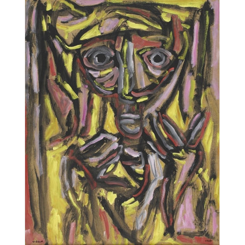 PHILIPPE VISSON : Portrait abstrait (DOBIASCHOFSKY AUKTIONEN AG)