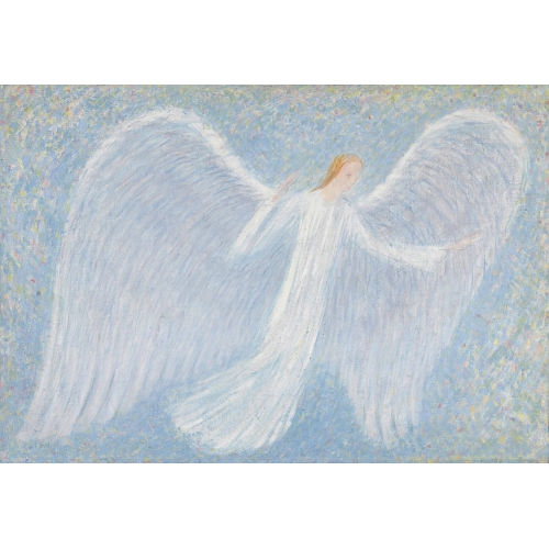 WERNER GFELLER : Engel in Blau (DOBIASCHOFSKY AUKTIONEN AG)
