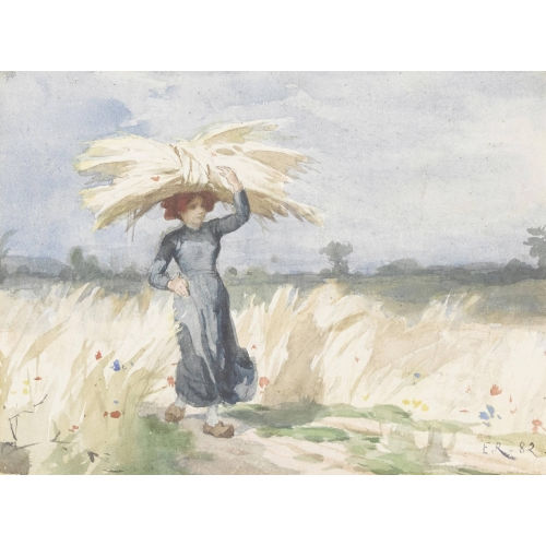 �DOUARD RAVEL : Le retour de la moisson (DOBIASCHOFSKY AUKTIONEN AG)
