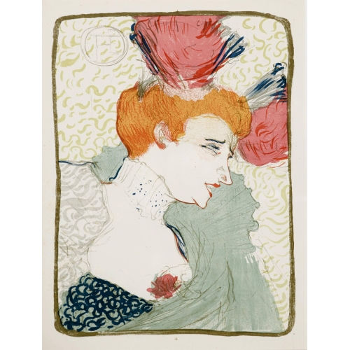 HENRI DE TOULOUSE-LAUTREC : 'Mademoiselle Lender, en buste' (DOBIASCHOFSKY AUKTIONEN AG)