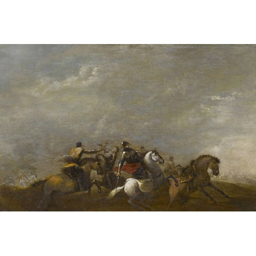 GEORG PHILIPP I RUGENDAS : Schlachtenget�mmel (DOBIASCHOFSKY AUKTIONEN AG)