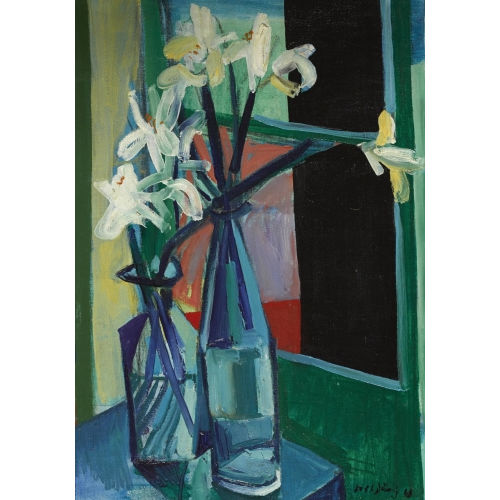 ROLF D�RIG : 'Les Iris' (DOBIASCHOFSKY AUKTIONEN AG)