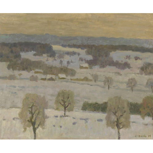LEO DECK : 'Winter im Emmental' (DOBIASCHOFSKY AUKTIONEN AG)