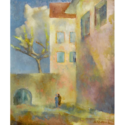 RODOLPHE TH�OPHILE BOSSHARD : 'Maisons' (DOBIASCHOFSKY AUKTIONEN AG)