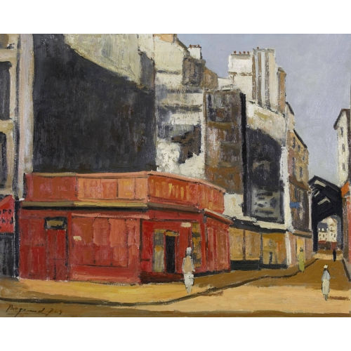 GEORGES BORGEAUD : 'March� couvert' (DOBIASCHOFSKY AUKTIONEN AG)