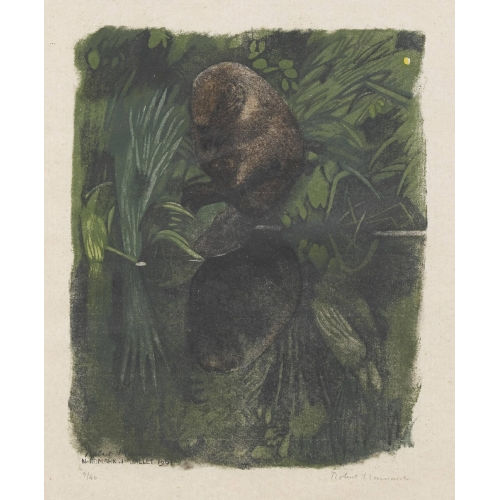 ROBERT HAINARD : 'Castor � sa toilette, se mirant dans l′eau' (DOBIASCHOFSKY AUKTIONEN AG)