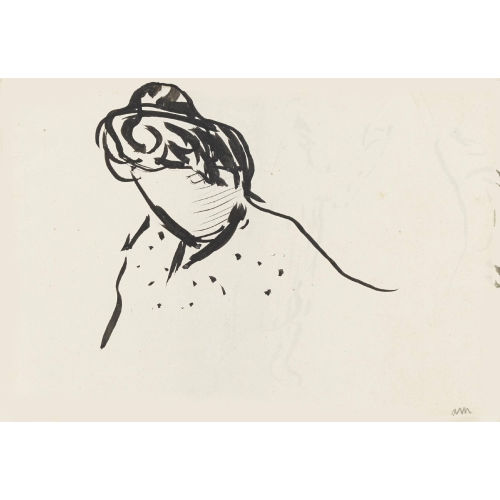 ALBERT MARQUET : 'Femme au chignon' (DOBIASCHOFSKY AUKTIONEN AG)