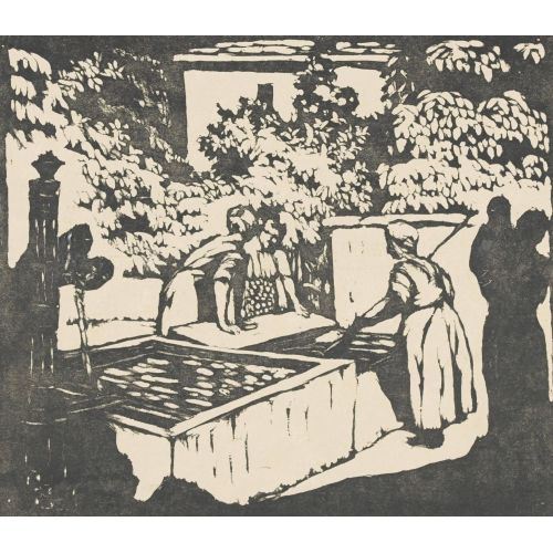 GIOVANNI GIACOMETTI : 'Frauen am Brunnen' (DOBIASCHOFSKY AUKTIONEN AG)