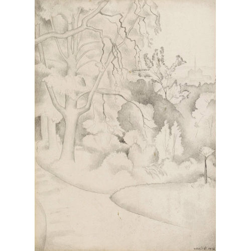 GUSTAVE BUCHET : Les arbres (DOBIASCHOFSKY AUKTIONEN AG)