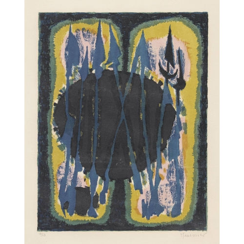 ALFRED MANESSIER : Composition (DOBIASCHOFSKY AUKTIONEN AG)