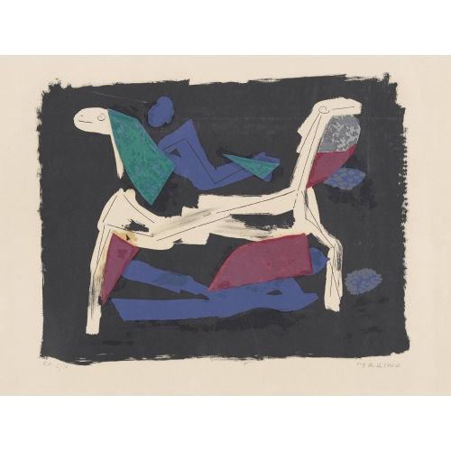 MARINO MARINI : 'Chevaux et Cavaliers I' (DOBIASCHOFSKY AUKTIONEN AG)