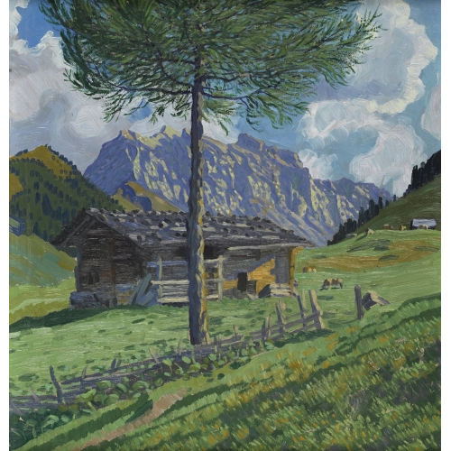 WALDEMAR THEOPHIL FINK : 'Sp�tsommertag' (DOBIASCHOFSKY AUKTIONEN AG)