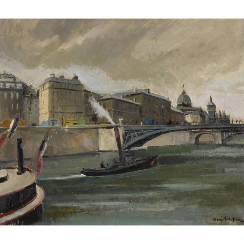 BENJAMIN II VAUTIER : Pont Notre-Dame de Paris (DOBIASCHOFSKY AUKTIONEN AG)