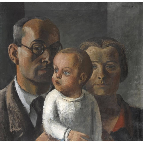FRED STAUFFER : 'Familienportrait' (DOBIASCHOFSKY AUKTIONEN AG)