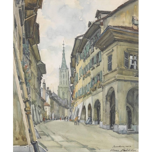 PIERRE CH�TILLON : 'Junckerngasse' (DOBIASCHOFSKY AUKTIONEN AG)