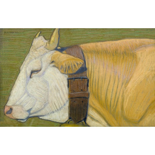 JEAN PHILIPPE �DOUARD ROBERT : Kuh mit Glocke (DOBIASCHOFSKY AUKTIONEN AG)