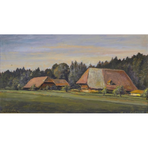 GOTTFRIED L�SCHER : 'Berner Bauernhaus' (DOBIASCHOFSKY AUKTIONEN AG)