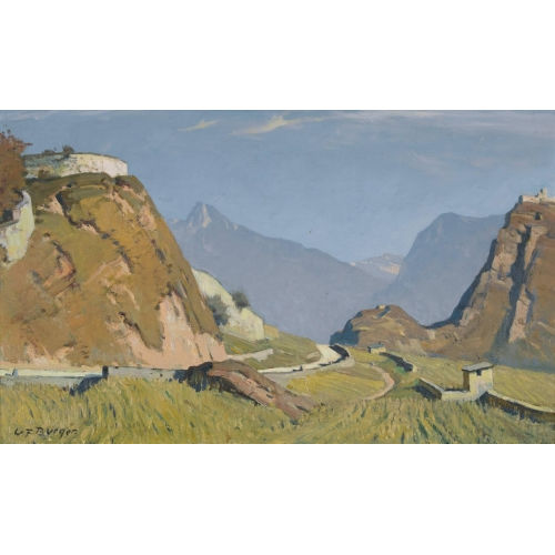 WILLY (EIGTL. WILHELM FRIEDRICH) BURGER : 'Route de Savi�se' (DOBIASCHOFSKY AUKTIONEN AG)
