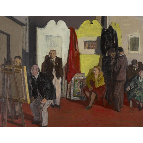 ADRIEN HOLY : 'L′int�rieur d′atelier' (DOBIASCHOFSKY AUKTIONEN AG)