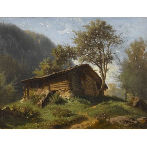 FRAN�OIS DIDAY : Sommerliche Landschaft mit Alph�tte (DOBIASCHOFSKY AUKTIONEN AG)